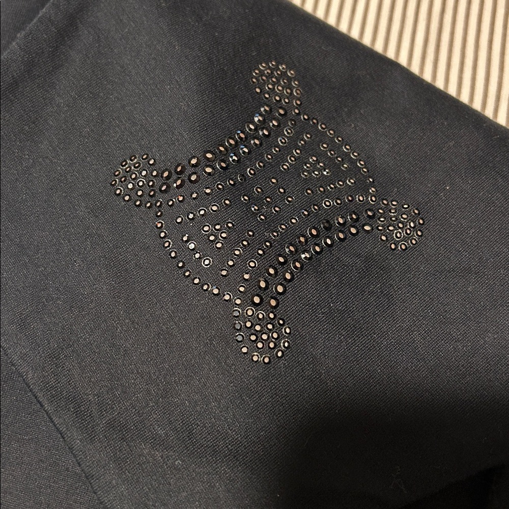 Celine Black Camisole Tank Top Jersey size M vintage - Picture 7 of 10